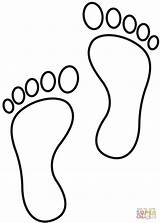 Children Feet Coloring Pages sketch template