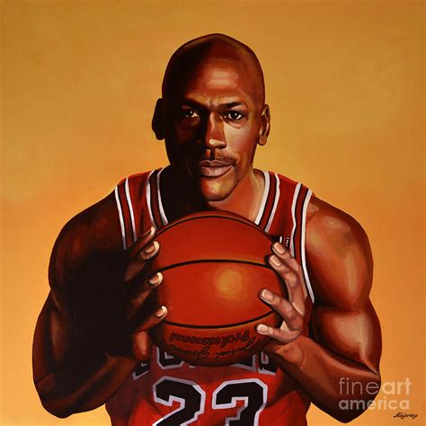 Michael Jordan 2 Painting by Paul Meijering - Fine Art America