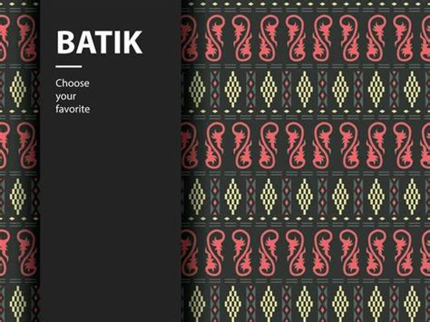 Batik Betawi Vector Art, Icons, and Graphics for Free Download