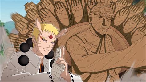 Hokage Naruto Mixes Wood Release With Ashura’s Chakra To Create New ...