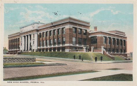 New High School, Peoria, Illinois 1923 | Remembering my dad | Pintere…