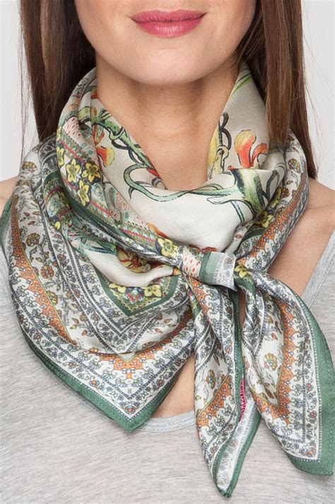 Anna Melody Scarf in Multi | Silk Scarves | Johnny Was | Silk scarves ...