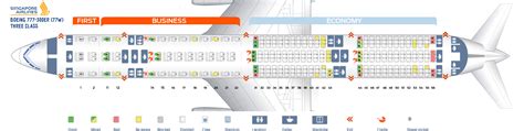 Seat map Boeing 777-300 "Singapore Airlines". Best seats in plane