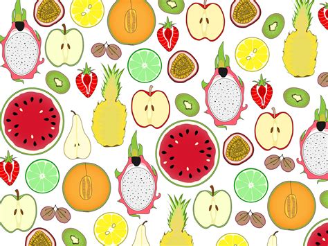 Fruit Pattern Wallpapers - Top Free Fruit Pattern Backgrounds ...