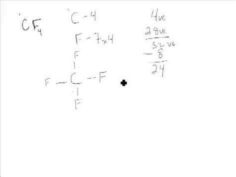 Lewis Dot Diagram For Cf4