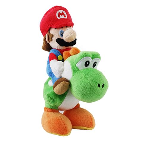 Toy Super Mario Plush Mario Riding Yoshi 8" (nintendo)