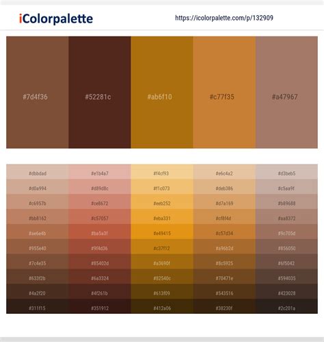 Pastel Copper Color Chart | Hot Sex Picture