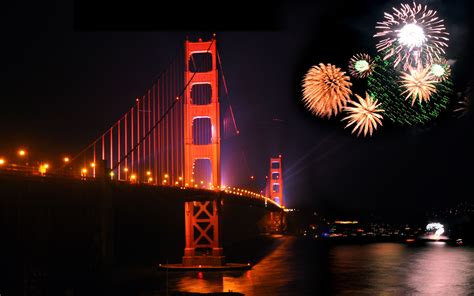 Fireworks light up Golden Gate Bridge on 75th birthday | Golden gate ...