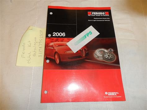 FERODO CLUTCH KIT CATALOGUE USED 2006 | eBay