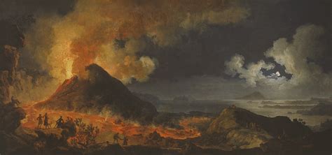 The Eruption of Vesuvius, 1771. Pierre-Jacques Volaire (French, 1729–1799). Oil on canvas; 116.8 ...