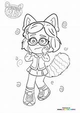 Mei Lee Happy Panda  Coloring Pages For Kids sketch template