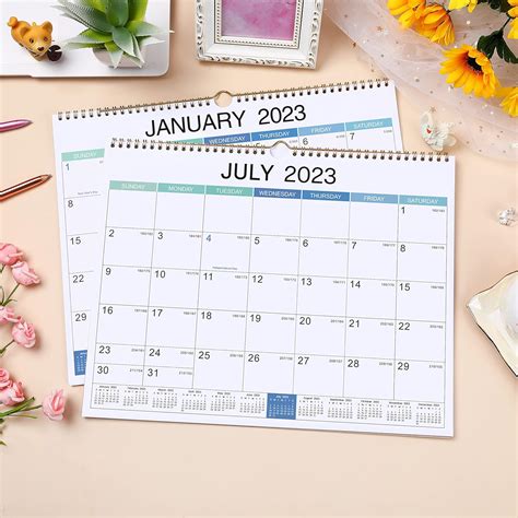 Buy 2023 Wall Calendar - 12 Monthly Hanging Calendar 2023 Planner, Jan 2023 - Dec 2023, 15 x 11. ...
