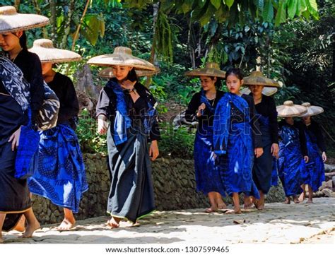 Baduy Lady Tribes Walk Baduy Village Stok Fotoğrafı (Şimdi Düzenle ...