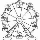 Printable Ferris Wheel Coloring Pages Free For Kids And Adults sketch template