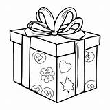 Dibujos Para Colorear De cajas Regalo Niños  Vector Premium sketch template