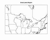 Michigan Great Lakes Coloring Pages sketch template