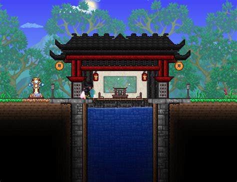 Japanese Style Fishing Shrine (Credits to Khaios, I took his fishing ...