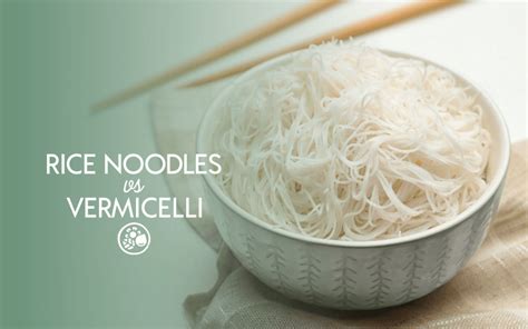 Rice Noodles VS Vermicelli | 7 Key Differences