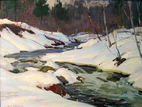 Aldro T. Hibbard | Winter landscape painting, Winter painting ...