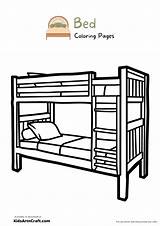 Bed Coloring Pages For Kids – Free Printables  Art & Craft sketch template