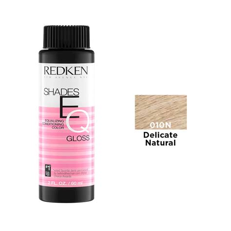 Redken Shades EQ Gloss Equalizing Conditioning Color 60ml - Delicate Natural 010N - LF Hair and ...