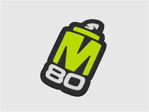 M80 Logo (CS2) by Mikkel Hedegaard | Download free STL model | Printables.com