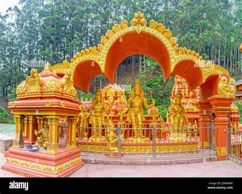 The shrine with Rama, Sita and Lakshmi next to the Seetha Amman Hindu ...