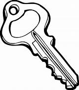 Coloring Picture Of A Key  ClipArt Best sketch template