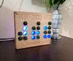 Binary Desk Clock - jpralves.net