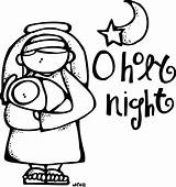 Download Melonheadz Lds Illustrating  O Holy Night Coloring Page sketch template
