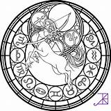 Zodiac Signs Coloring Pages At GetColoringscom  Free Printable sketch template