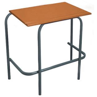 Stackable School Desks with MDF Supawood or Saligna Tops