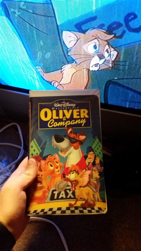 My VHS Collection 14: Oliver And Company 1996 VHS by Scamp4553 on DeviantArt