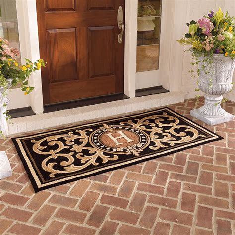 Berkeley Monogrammed Door Mat | Frontgate