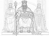Enthralling Nebuchadnezzar Coloring  Page sketch template
