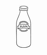 Milk Bottle Coloring Pages » Turkau sketch template