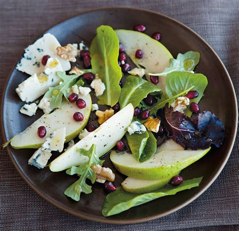 Winter Pear Salad with Blue Cheese, Walnuts and Pomegranate | Williams ...