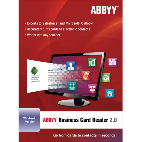 ABBYY ABBYY Business Card Reader 2.0 for Windows FRLBCRDFW2XB