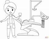 Dentist coloring Page  Free Printable Coloring Pages sketch template