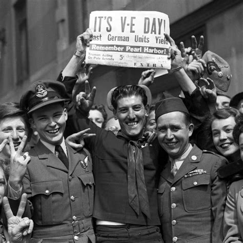 8th May 1945, Victory in Europe Day : r/OldSchoolCool