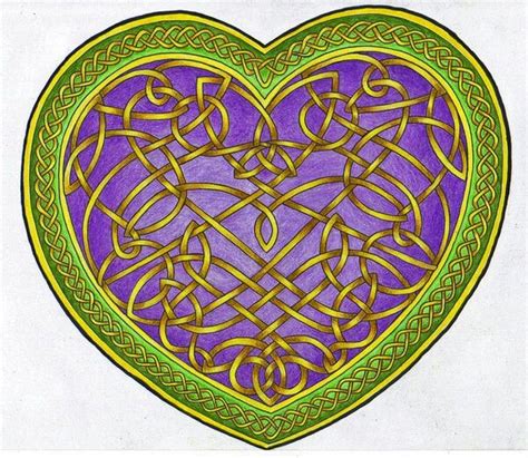 Celtic heart Celtic Knotwork, Celtic Symbols, Ancient Symbols, Celtic ...