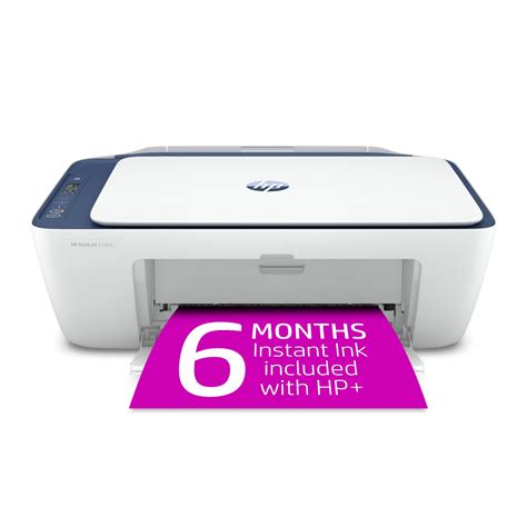 HP DeskJet 2742e All-in-One Wireless Color Inkjet Printer (Blue Steel) with 6 Months Instant Ink ...