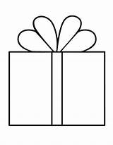 Very Simple Christmas Gift coloring Page  Download Print Or Color sketch template