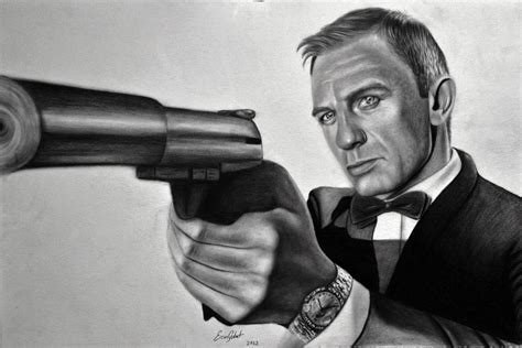 Daniel Craig-James Bond by ercansebat on DeviantArt
