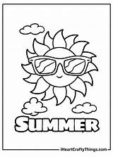 summer coloring Pages Free Printable For Kids Beach sketch template
