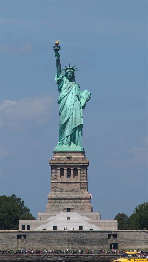 Free Images : skyline, new york, new york city, monument, statue of liberty, tower, usa ...