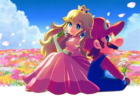 Peach And Mario