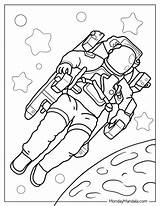 36 Astronaut Coloring Pages Free PDF Printables sketch template
