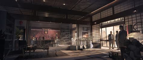 ArtStation - Yakuza boss office