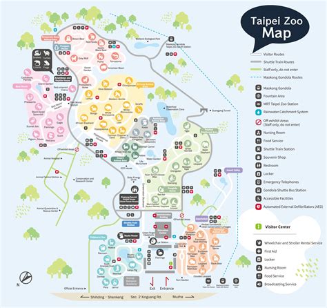 Taipei Zoo-Map-Zoo Map